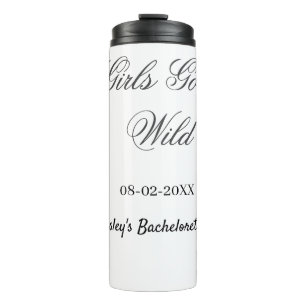Bouteilles Isothermes Nom de la fête de bachelorette Girls Gone wild dat