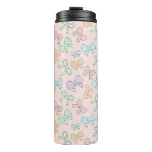 Bouteilles Isothermes Nom de Nœud Mignon Fille Pastel