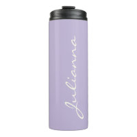 Nom de script élégant personnalisé Soft Lavender B