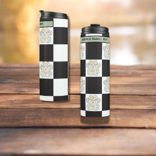 Bouteilles Isothermes Nom du tableau de contrôle d'empreintes vétérinair