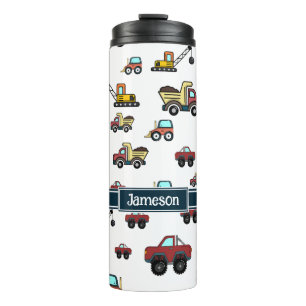 Bouteilles Isothermes Nom du véhicule de grue de voiture de camion Perso