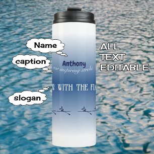 Bouteilles Isothermes Nom et texte personnalisés
