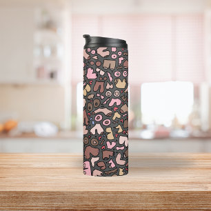 Bouteilles Isothermes Nom motif mammaire neutre