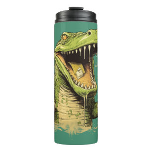 Bouteilles Isothermes Nom personnalisé Crocodile
