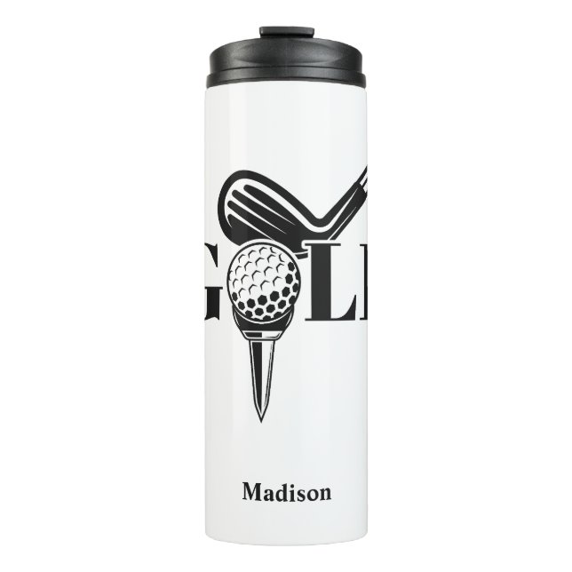 Bouteilles Isothermes Nom personnalisé Golf (Devant)