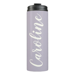 Bouteilles Isothermes Nom personnalisé Lavender Bridal Party cadeau
