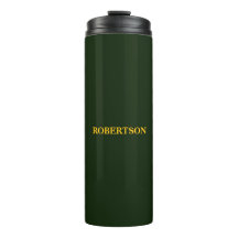 Nom personnalisé minimaliste vert