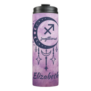 Bouteilles Isothermes Nom personnalisé Sagittarius Symbole zodiaque