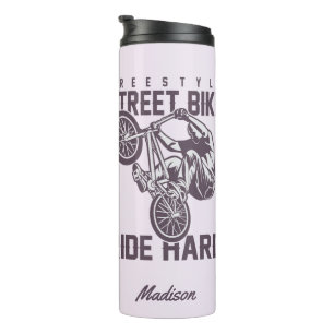 Bouteilles Isothermes Nom personnalisé Street Bike tumbler