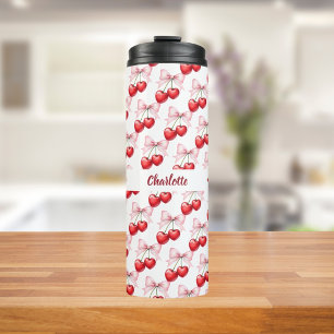 Bouteilles Isothermes Nom rose arc cerise