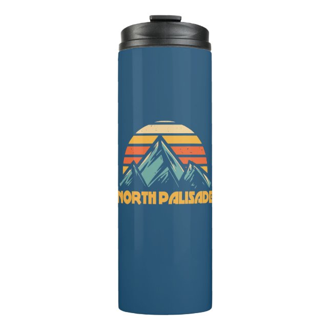 Bouteilles Isothermes North Palisade California Retro Turquoise (Devant)