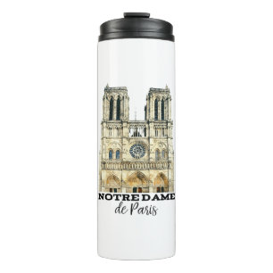 Bouteilles Isothermes Notre-Dame de Paris Souvenir France Cathédrale