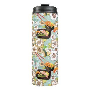 Bouteilles Isothermes Nourriture japonaise : Motif 4 de sushi