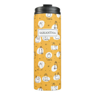 Bouteilles Isothermes Novelty Funny Cute Kittens Motif Personnalisé