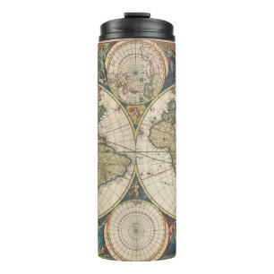 Bouteilles Isothermes Novissima Totius Terrarum Orbis Tabula
