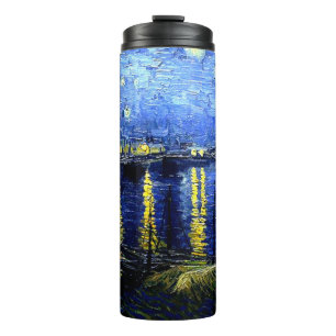 Bouteilles Isothermes Nuit étoilée sur le Rhône de van Gogh
