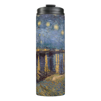 Bouteilles Isothermes Nuit étoilée sur le Rhône par Vincent Van Gogh