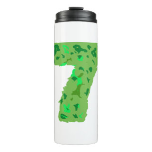 Bouteilles Isothermes Numéro sept avec couleur de camouflage