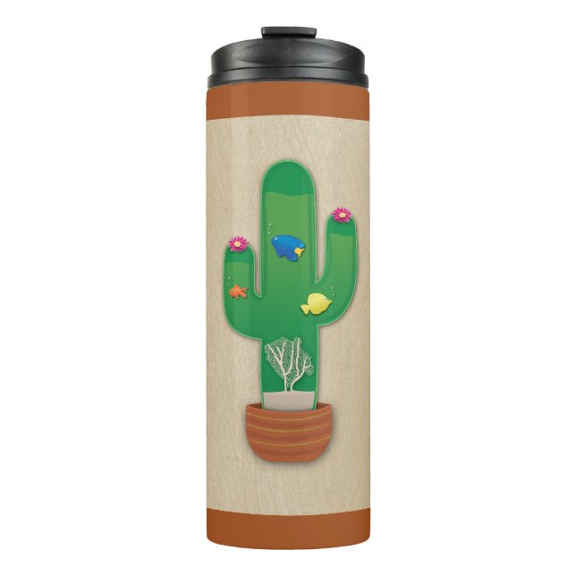 Bouteilles Isothermes Oasis de Cactus (Devant)