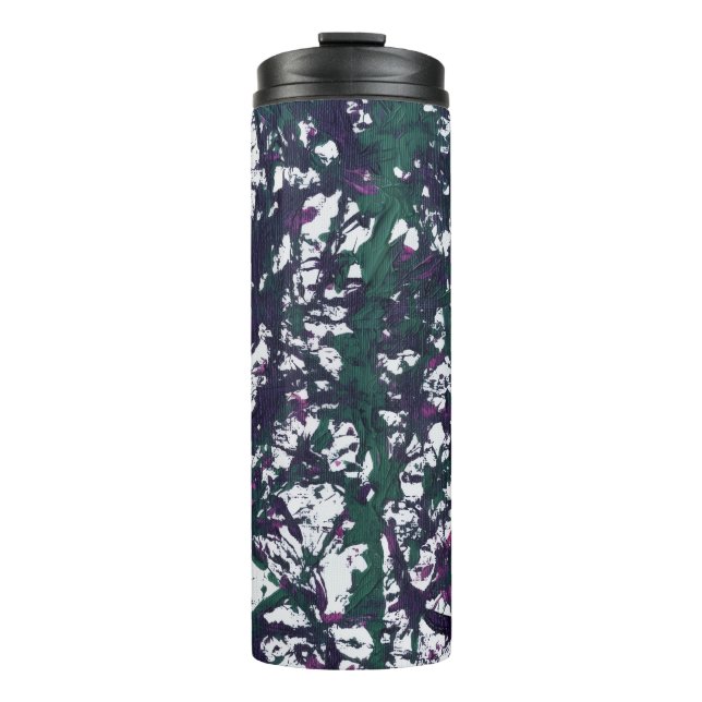 Bouteilles Isothermes Œuvres d'art en marbre violet, vert, rose (Devant)