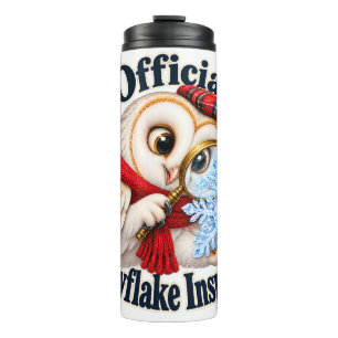 Bouteilles Isothermes Official Snowflake Inspector Cute Owl