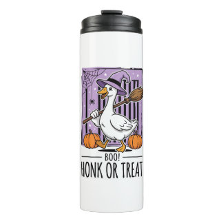 Bouteilles Isothermes Oie de sorcière de Honk ou Treat Halloween