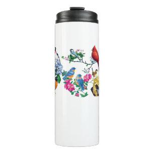 Bouteilles Isothermes Oiseaux de jardin Tumbler thermique