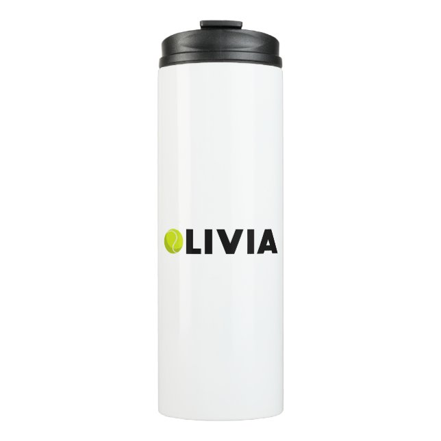 Bouteilles Isothermes Olivia Tennis (Devant)