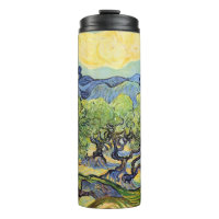 Oliviers avec Alpilles par Vincent van Gogh