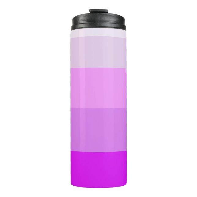BOUTEILLES ISOTHERMES OMBRE ROSE ET PASTELS (Devant)