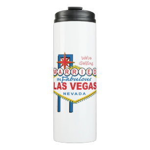 Bouteilles Isothermes On se marie à Las Vegas