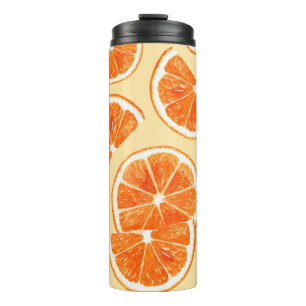 Bouteilles Isothermes orange motif fruits, alimentation alimentation aqu