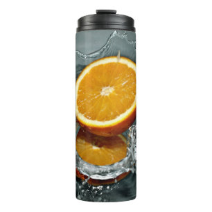 Bouteilles Isothermes Orange Splash tumbler