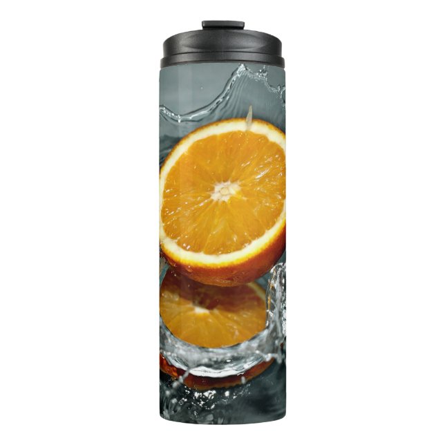 Bouteilles Isothermes Orange Splash tumbler (Devant)