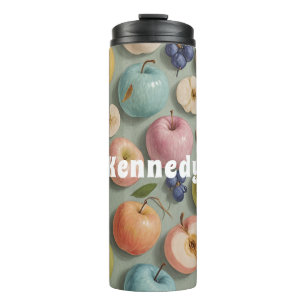 Bouteilles Isothermes Orchard Whimsy : Fruits pastel