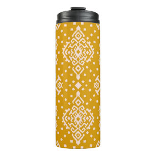 Bouteilles Isothermes Ornement folklorique Ikat - texture ethnique.