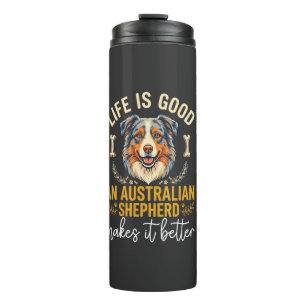 Bouteilles Isothermes Os Australien Bonne Vie Bone de chien de berger