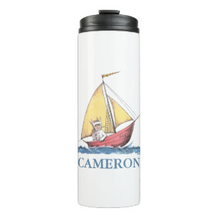 Bouteilles Isothermes Où sont les choses sauvages Ajouter Votre Nom