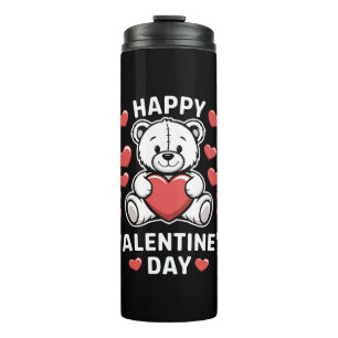 Bouteilles Isothermes Ours de la Saint-Valentin Joyeuse Saint-Valentin