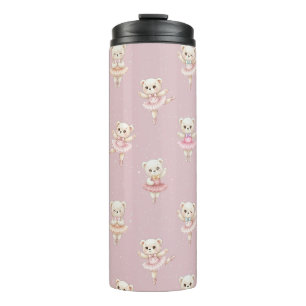 Bouteilles Isothermes Ours en ballerine rose Teddy