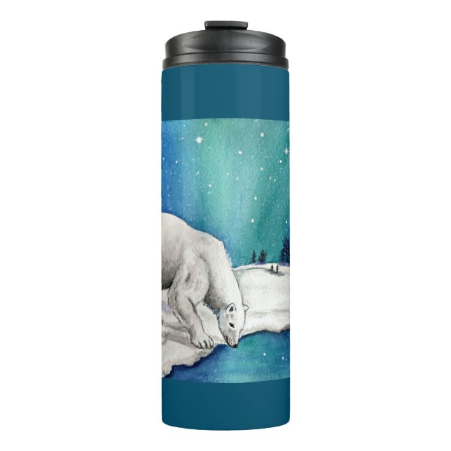 Bouteilles Isothermes Ours polaire auroral (Devant)