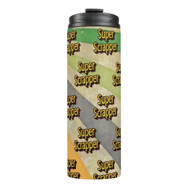 Bouteilles Isothermes Outil d'élaboration de scrapbook (Devant)