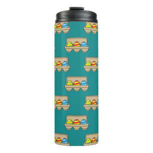 Bouteilles Isothermes Pack de caricatures colorées OEufs de Pâques