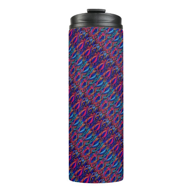 Bouteilles Isothermes Paisley haché (Devant)