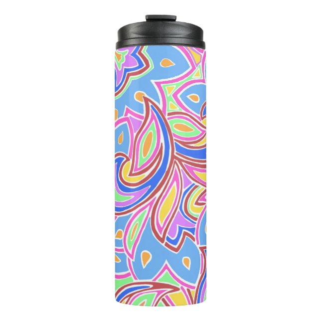 Bouteilles Isothermes Paisley Multi (Devant)