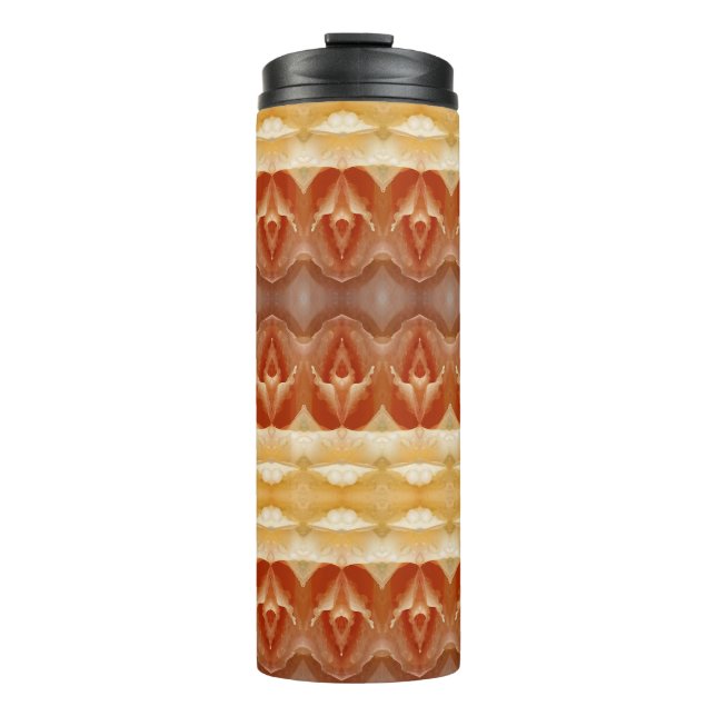 Bouteilles Isothermes Pale Peachy Ikat 9  (Devant)