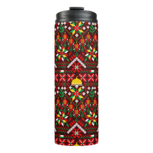 Bouteilles Isothermes Palestine Tatreez Broderie traditionnelle