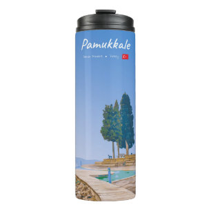 Bouteilles Isothermes Pamukkale, Turquie - Piscines thermales