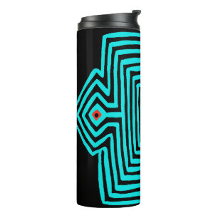 Bouteilles Isothermes Panama Mola Tortoise - Noir bleu