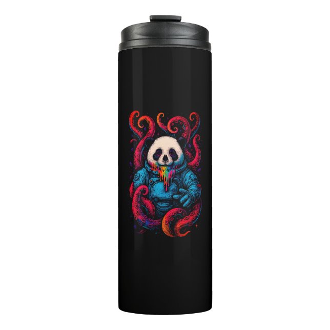 Bouteilles Isothermes Panda Cosmique Kraken (Devant)